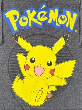 Men’s Pokemon Pikachu Graphic T-Shirt Size Large